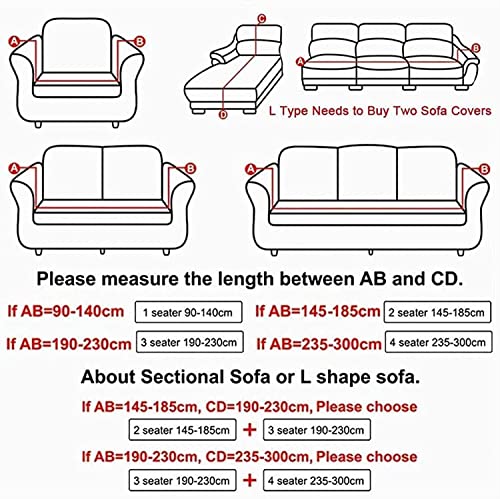 Funda de sofá de 2 plazas de terciopelo café de 145-185cm antideslizante lavable 6