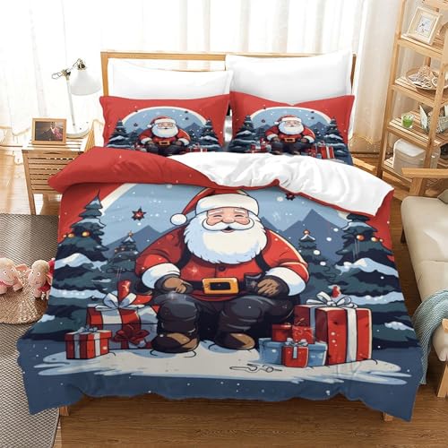 Parure de lit microfibre 3D avec fermeture éclair pour adulte et enfant