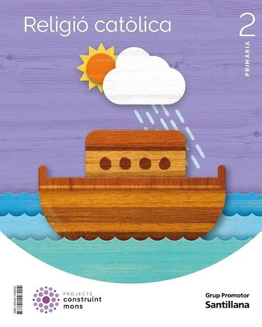 Portada de Religio Catolica 2º Educacion Primaria Construint Mons Catala Ed 2023