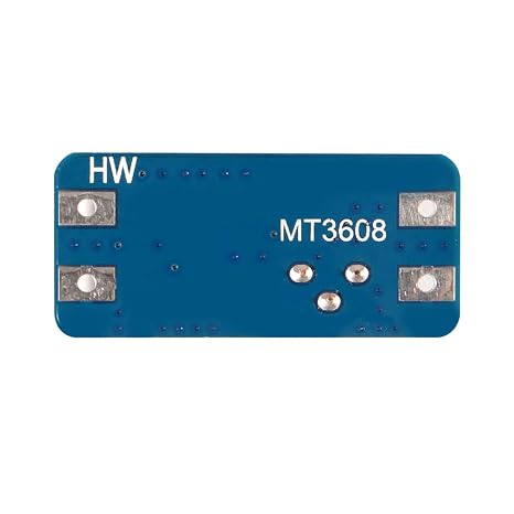 Dorhea MT3608 DC-DC Step Up Boost Power Converter - 2A Module, Adjustable Step Up Voltage Regulator Board - 2-24V to 5V-28V Output Voltage (Pack of 10)