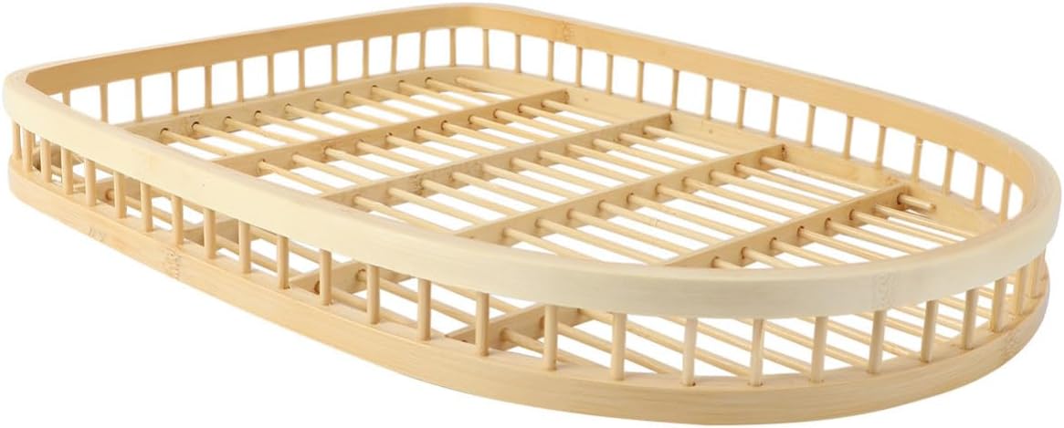 Shoes Basket Straw Weaving Storage Rack for Bedroom Hotel Use