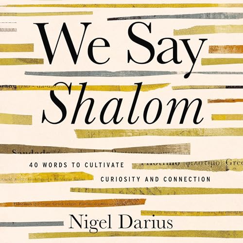 We Say Shalom cover art