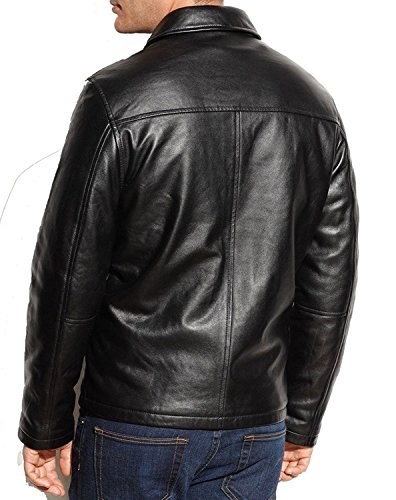 SID Lambskin Leather Men's Black Jacket – Casual Genuine Outerwear for Men2