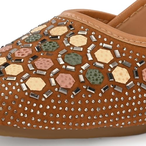 Image of Flavia Womens Flv07 Ballet Flat | Ethnic Shoes | Wedding Footwear | Fashionably Stylish for Everyday wear