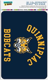 GRAPHICS & MORE Quinnipiac University Bobcats Logo Home Business Office Sign