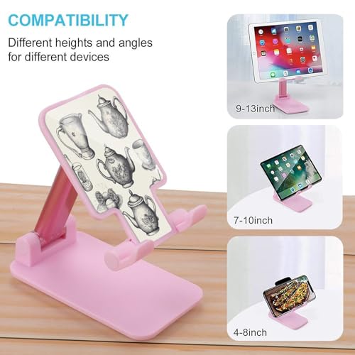 Support téléphone pliable de bureau réglable pour smartphone - 3