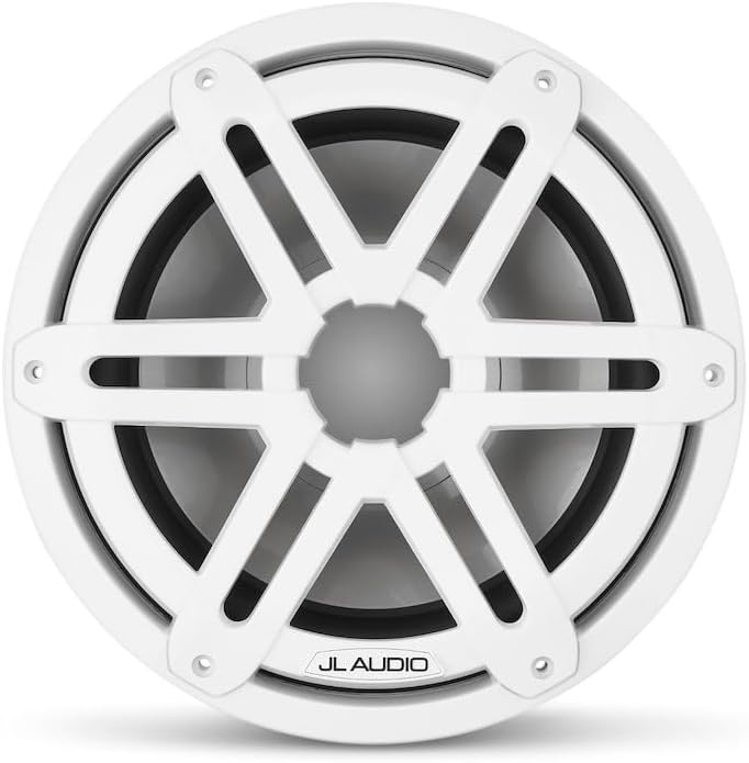 JL Audio M3 10" Marine Subwoofer w/Gloss White Sport Grille - M3-10IB-S-Gw-4 [010-03072-00]