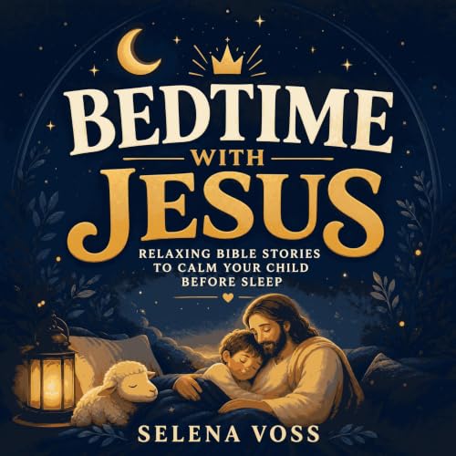 Bedtime With Jesus: Relaxing Bible Stories to Calm Your Child Before Sleep Titelbild