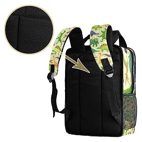 Sac à dos garçons dinosaure multicolore, le cadeau idéal de rentrée - 4