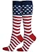 American Flag Knee High Socks,One Size
