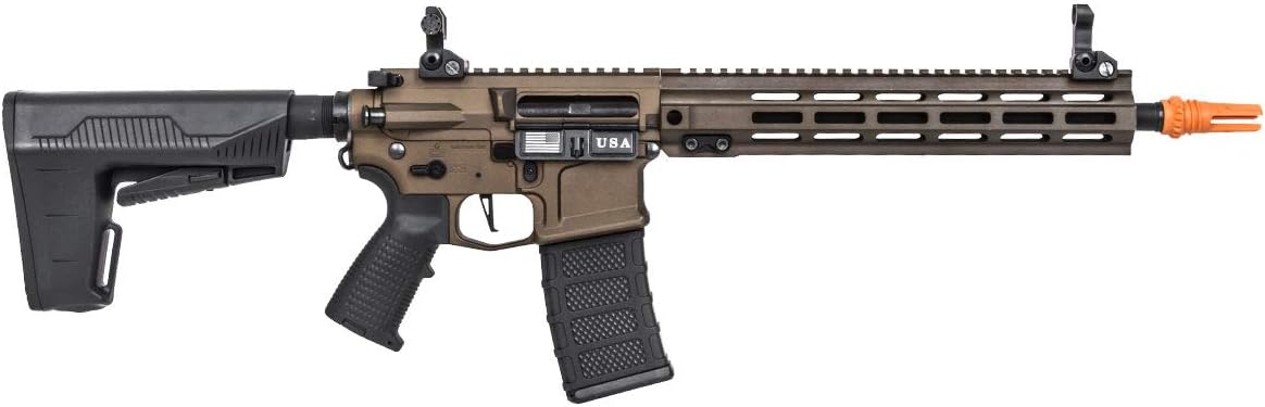 Classic Army Nemesis Gen2 LS12 M4 Carbine AEG Airsoft Rifle w/BAS Stock (Bronze)