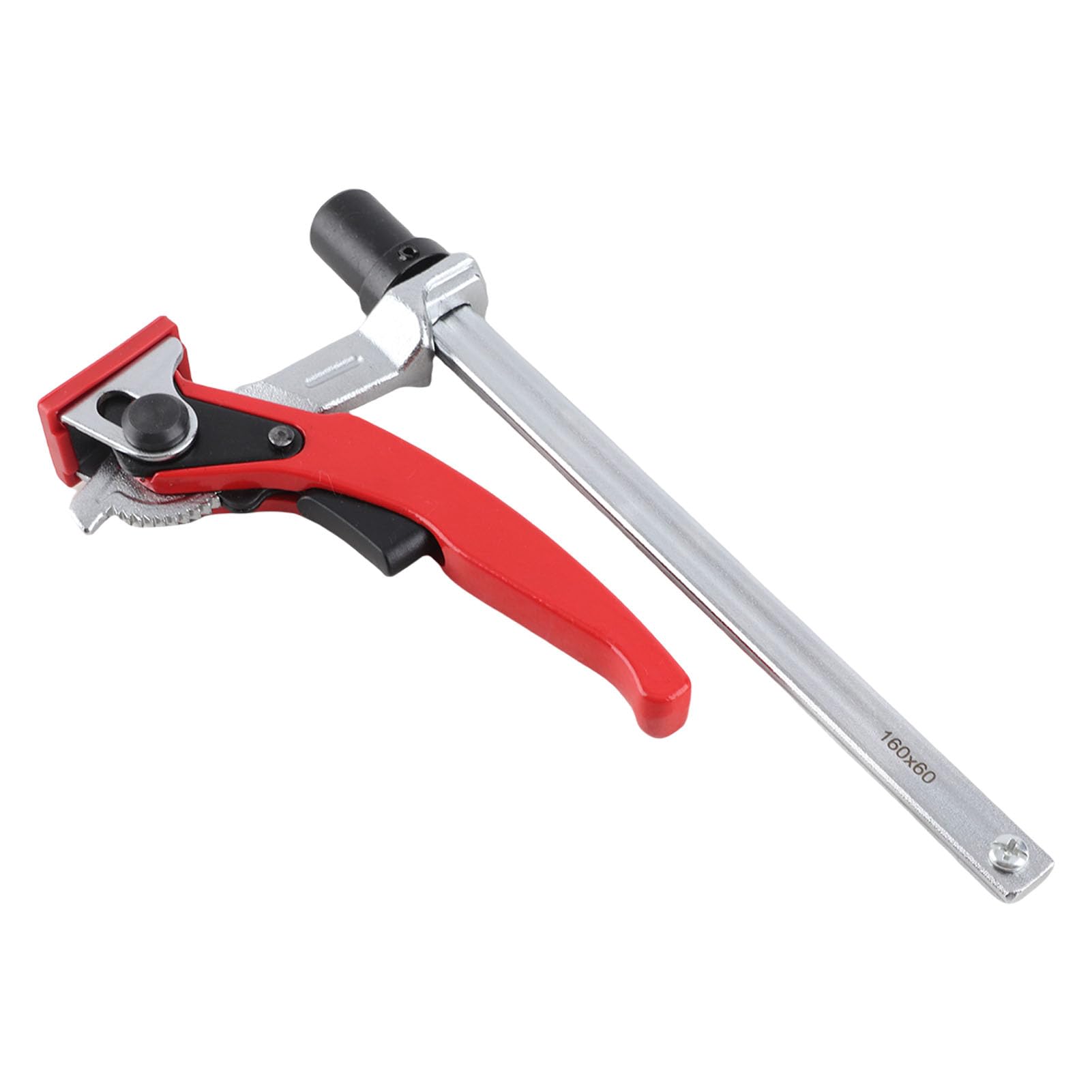 Fixation de rail pour la fixation des pieces instables sur etabli de menuisier pince a chien 20mm