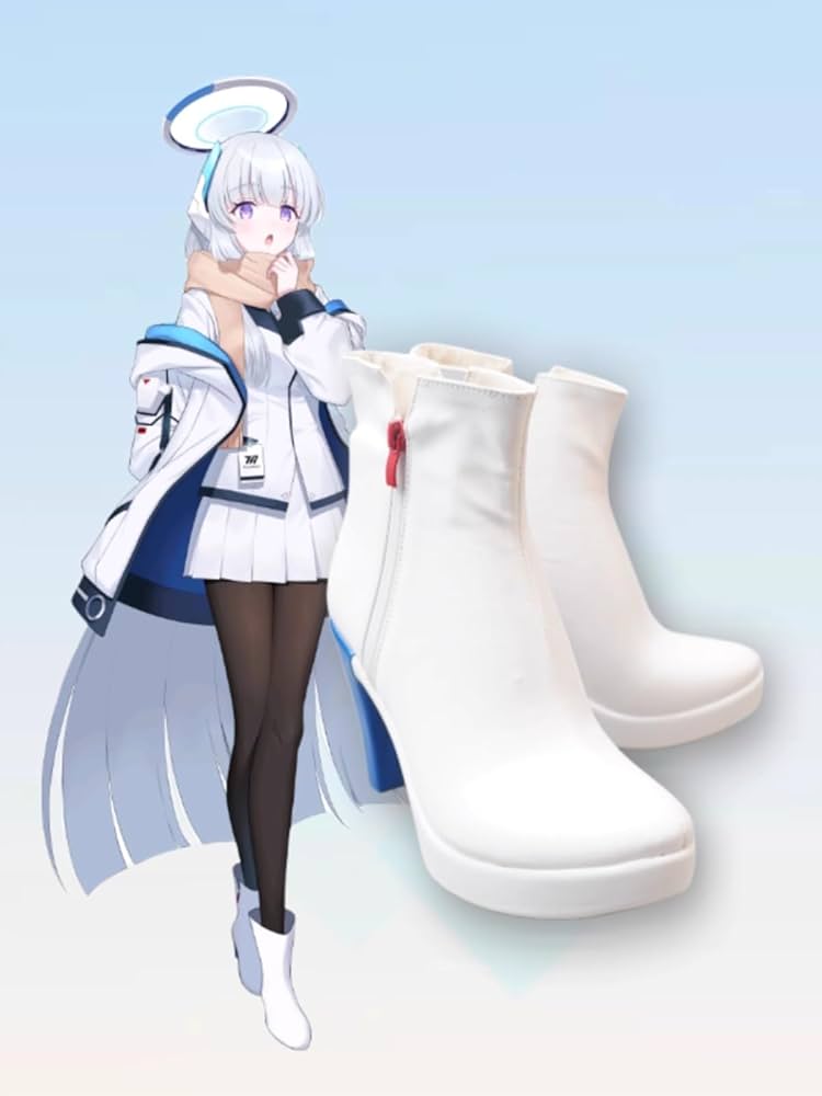 ブルーアーカイブ 生塩ノア ウイッグ靴付き Amazon.co.jp: ブルーアーカイブブルアカ生塩ノアコスプレ