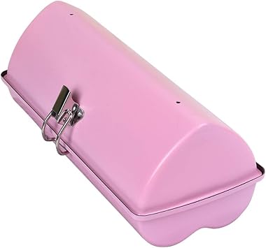 Loaf Tin, Creative Heart-shaped Flower Shape Bread Toast Mould Not Sticky Carbon Steel 450g Baking Baking Dish ZHANGXIAO Color APink