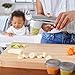 Skip Hop Baby Food Maker, Easy Prep Press Set, Grey