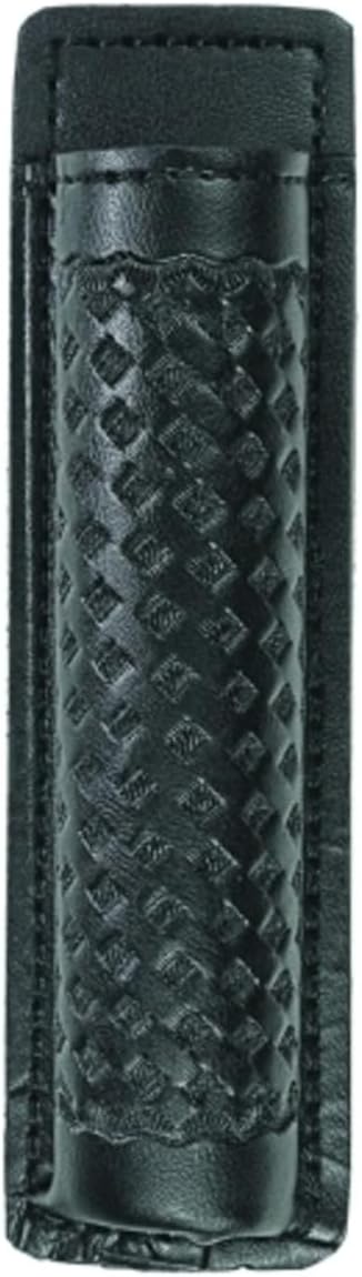 Hero's Pride AirTek Open Top Police Baton Holder, Leather Holster for Expandable Batons, Law Enforcement Duty Gear, Fits Duty Belt Up to 2.25"