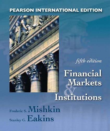 Image of Financial Markets and Institutions: International Edition