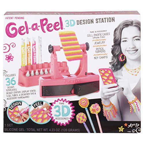 Gel-A-Peel 3D Accessory Design Station - 4 Gel Tubes #TOP5