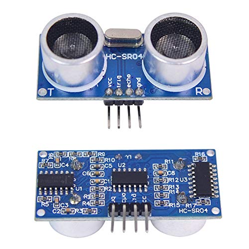 2Pcs Ultrasonic Module Distance Sensor With 2Pcs Mounting Bracket For Arduino Uno R3 Mega 2560 Nano Raspberry Pi 3 Smart Robotics Projects #TOP2