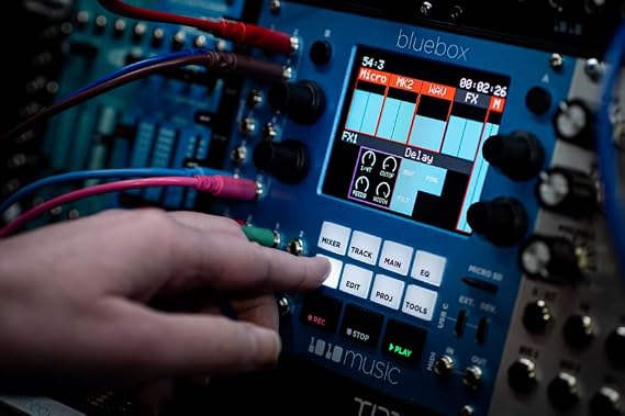 1010music Bluebox Digital Mixer and Recorder Eurorack Module