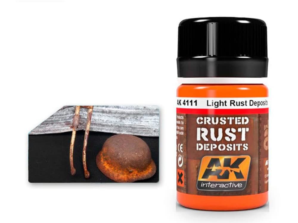 Ak Interactive Rust/Reddish-Brown Ak Weathering Ak4111 Light Deposit (35Ml)