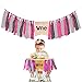 Minnie Mouse Kids First Birthday Highchair Banner Minnie Mouse 1st Birthday Decorations Kit Minnie Party Decorations Supplies
