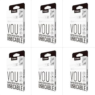 Inkax 6 Pieces Of Inkax Mobile Charging And Data Cable For Lighting IPhone Mobiles To USB 2.1 A