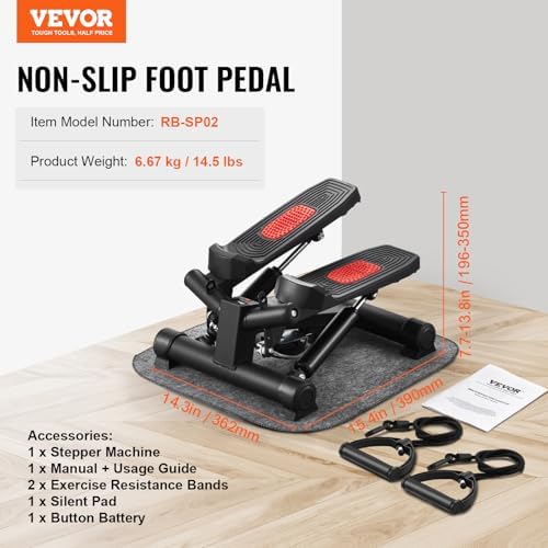 VEVOR Hydraulic Mini Stepper