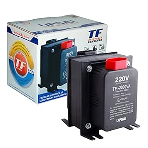 Auto Transformador de Voltagem 2000va Automático Bivolt 110v / 220v ou 220v / 110v Upsai Modelo 51000200