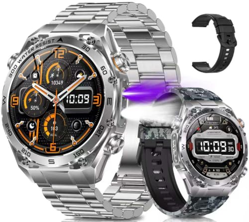 �X�}�[�g�E�H�b�` �y�ґ��1000mAh�o�b�e���[���R�p���x���̋��x���z Smart Watch �ی^ �����Y 1.53�C���`���₷������ Bluetooth�ʘb LINE/���b�Z�[�W�ʒm 100��X�|�[�c���[�h GPS�A�g 3ATM�h�� �J�X�^�}�C�Y��