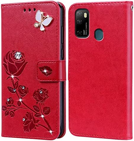 BIIULHCI Phone Case for Ulefone Note 6/Note 6P/Note 6T,Flip Wallet Kickstand Premium PU Leather Protective Mobile Phone Cover for Ulefone Note 6 6P 6T Holster With Card Holder Black
