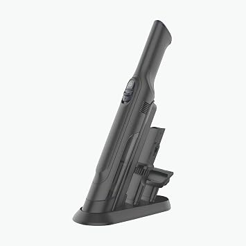 Handheld Vacuum Cordless, Lightweight 1.4lb with Powerful Suction, Charging Dock, Single Touch Empty and Detachable Dust Cup, Portable Mini Car Vac for Home Office and Pet Hair Dark Grey