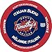 Timothy's World Coffee, Italian Blend, K-Cups for Keurig Brewers, 24-Count Box (Pack of 2)