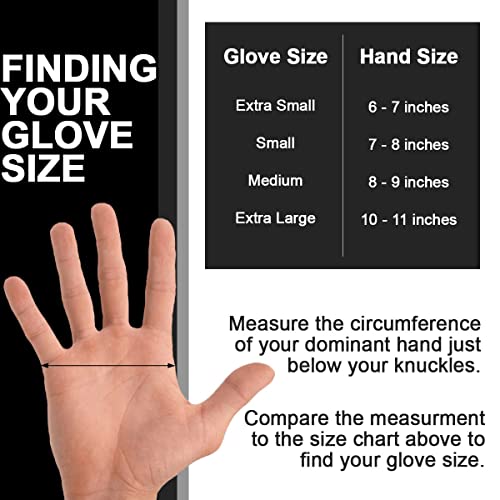 Gripstrong Black Nitrile Disposable Gloves Powder Free Textured 4 Mil Latex Free Food & Safety Glove -Size Xl 100 Count #TOP5