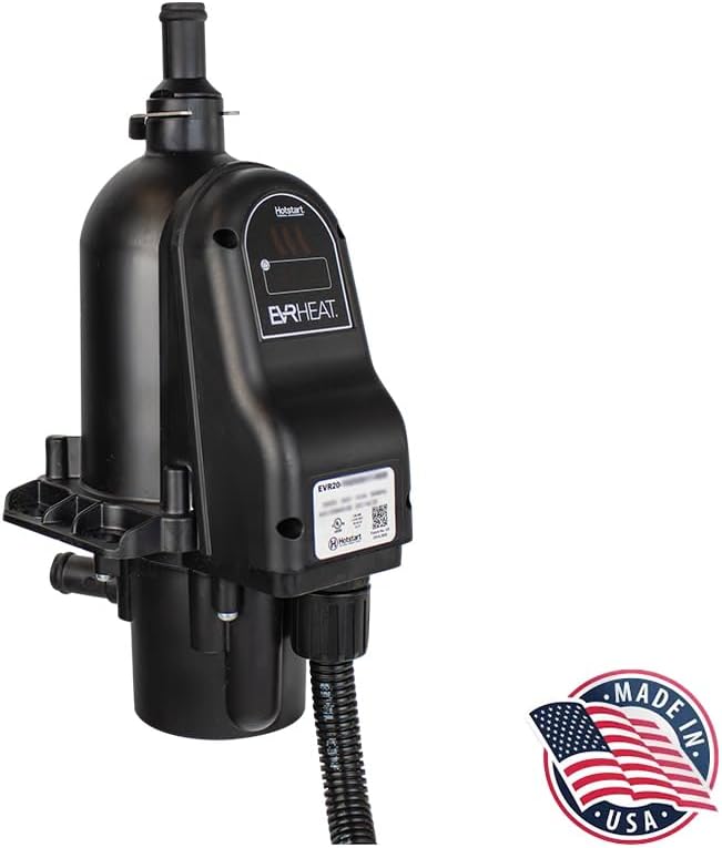 Hostart EVRHEAT Series 20 | Pump Circulation Heaters | 120 Volts – 1.4kW | UL C/US Listed | Optimal for diesel and natural gas engines | Avoid cold starts | Original! | Made in USA EVR20-10141D11-N00