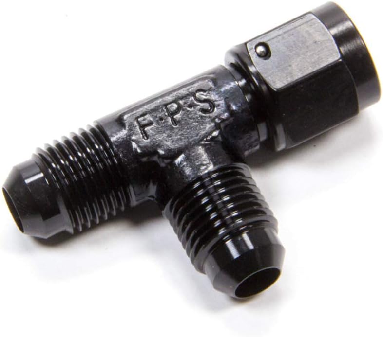 Adaptador Conector T Fêmea Giratório -6AN Fragola Preto – 1 unidade