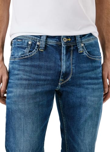 Pepe Jeans Herren Cash Straight Jeans, 000denim, 28W / 30L – Ansicht 3