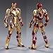 OVONNI 7 Inch MK42Ironman(1/10 Scale) Action Figure,Exquisite Painting Collectible Figure with Lots of Accessories