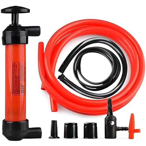 LOZAGU Multi-Use Siphon Pump Fluid Transfer Pump, Siphon Fuel Transfer Pump Kit for Gas Oil and Liquids Cover