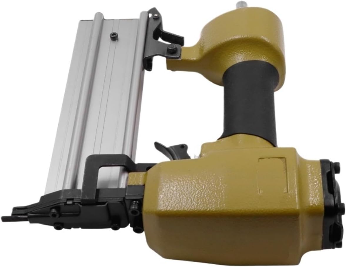 Pneumatic Decorative Stapler F50B Pneumatic Nailer 18GA Air Stapler Finish Nailer 20-50mm F50 Nail Gun Frame Nailer (Color : AP Male Air Inlet)