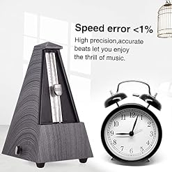 summina Métronome mécanique à pyramide Matériau ABS pour guitare violon piano basse instrument musique instrument… - Les Beatles, Paul McCartney, John Lennon, RIngo Starr, George Harrison summina Métronome mécanique à pyramide Matériau ABS pour guitare violon piano basse instrument musique instrument… – Image 5