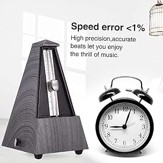 summina Métronome mécanique à pyramide Matériau ABS pour guitare violon piano basse instrument musique instrument… - Les Beatles, Paul McCartney, John Lennon, RIngo Starr, George Harrison summina Métronome mécanique à pyramide Matériau ABS pour guitare violon piano basse instrument musique instrument… – Image 5