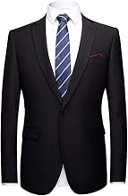 Men One Button Wedding Suit Jacket Fashion Slim Fit Groom Tuxedos Blazer 50 chest/44waist Beige