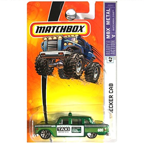 Matchbox 2006 MBX Metal Chevy Chevrolet Checker Taxi Cab Green 42