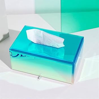 Amazon｜モダンな 絶妙なティッシュボックスクリエイティブガラス