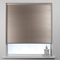 Swish Rise Cordless 25mm Aluminium Venetian Blind, Champagne, W75 x D120 Cm