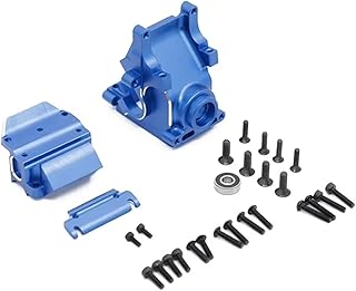 Rc Parts Accessories For Arrma 1/8 6s For Kraton For Typhon For Outcast For Notorious 1/7 For Infraction For Limitless For Mojave Metal Gearbox Case Housing RC Car Upgrade Parts(Blue)