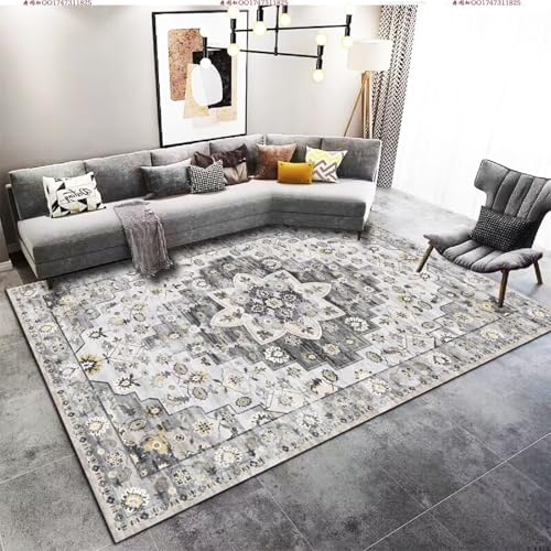 Tapis antidérapant lavable rétro-blumen 80x120cm idéal pour entrée extérieure - 2