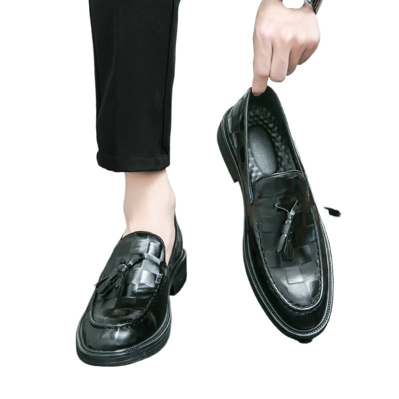 Slip-on Loafers Round Toe Lightweight Construction Daily Mesh Breathable Driving Slip-on Men2