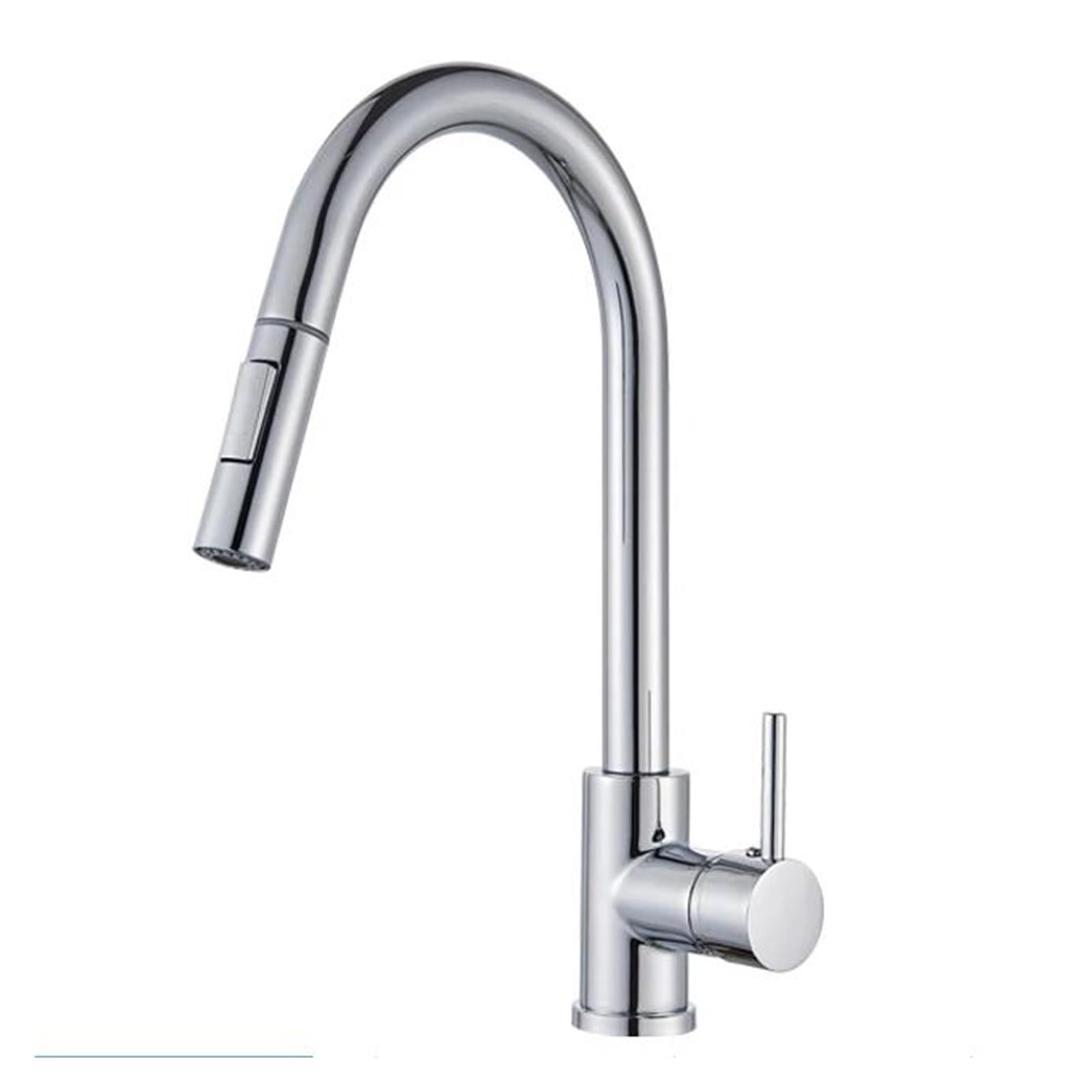 Mitigeur eau chaude froide noir haut de gamme pour évier de cuisine et salle de bain